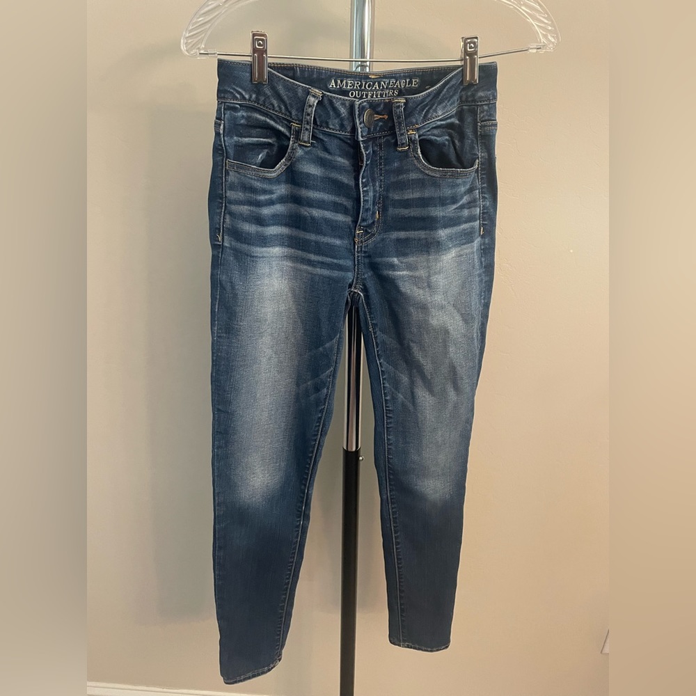 American Eagle Dark-wash Jeggings